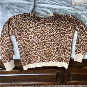 Sophie Rue Cheetah sweater - Large